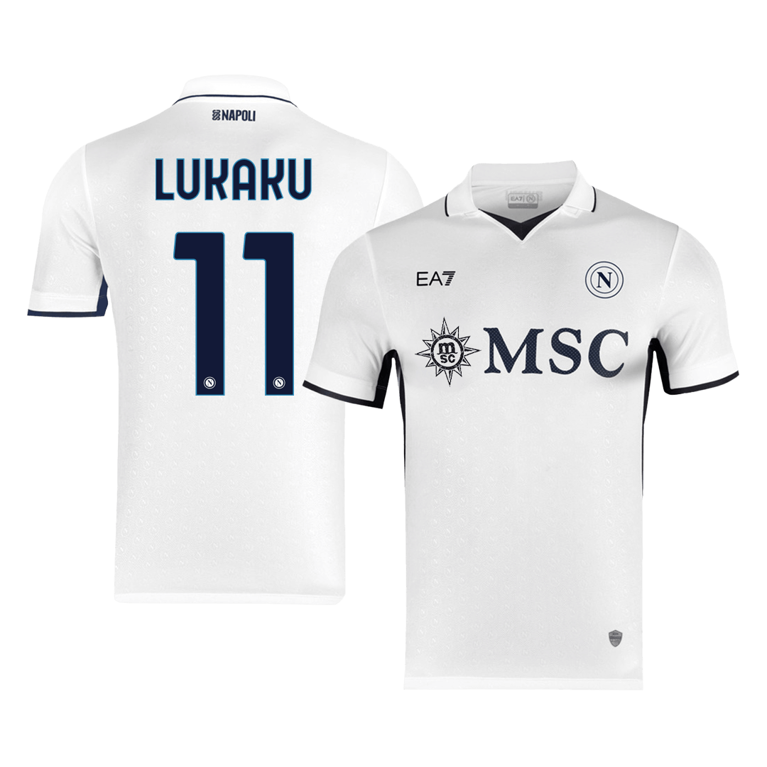 Player Version LUKAKU #11 Napoli Away Soccer Jersey 2024/25 footmaillots.fr