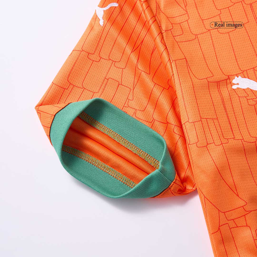 C?te d'Ivoire Home Soccer Jersey 2024/25 footmaillots.fr