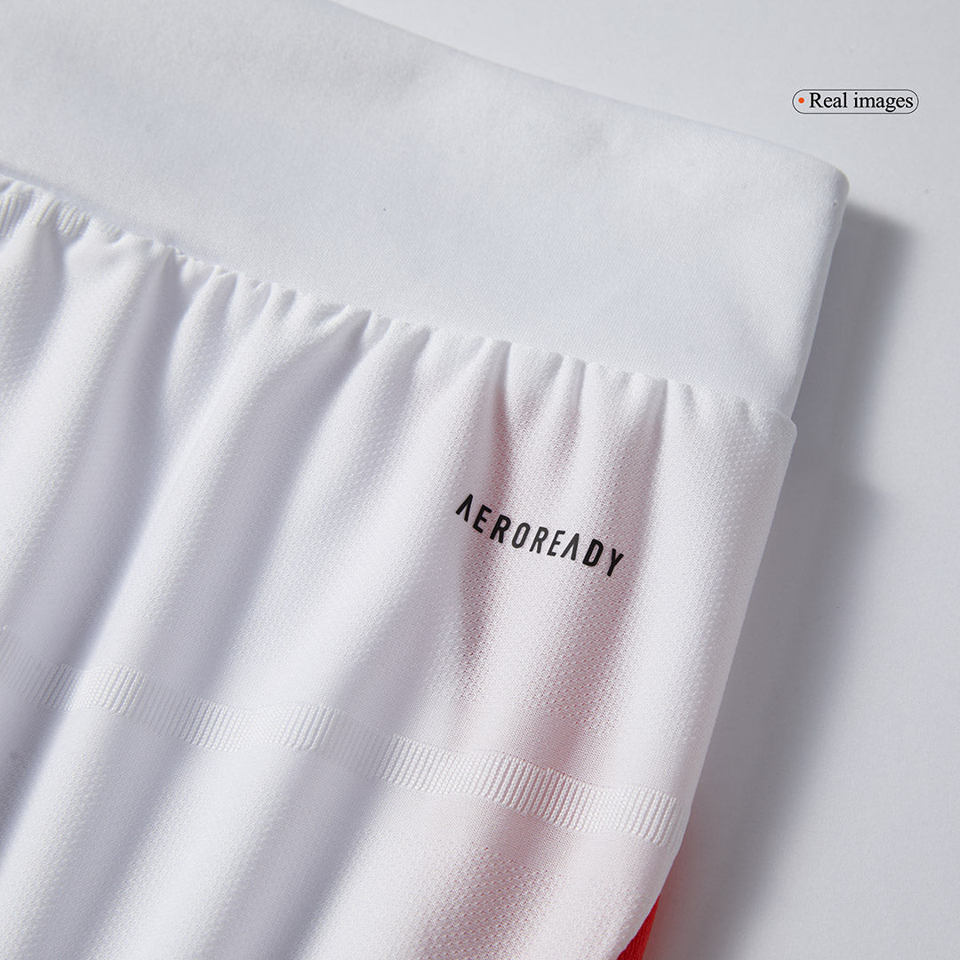 Player Version Manchester United Home Soccer Shorts 2024/25 footmaillots.fr