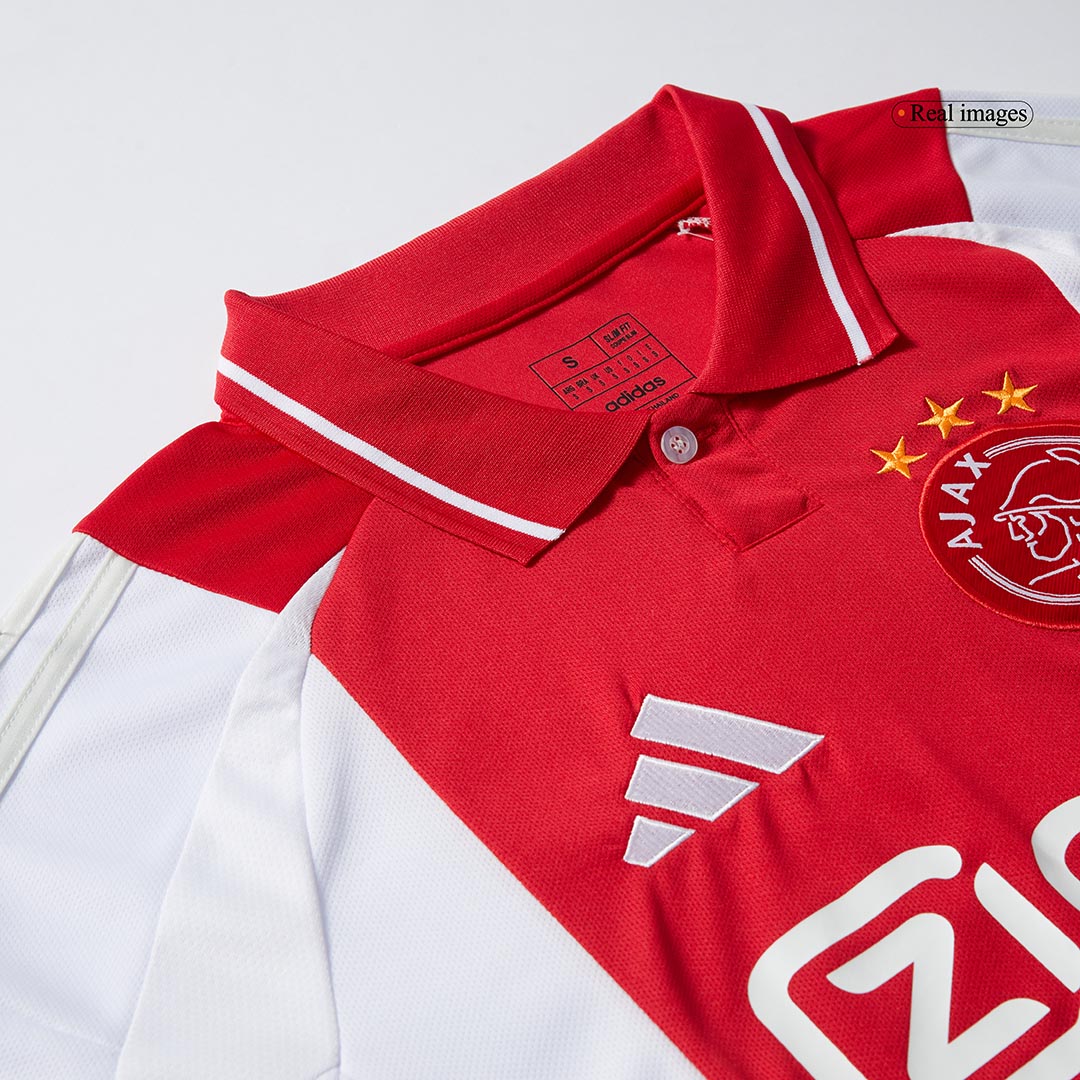 Ajax Home Soccer Jersey 2024/25 footmaillots.fr