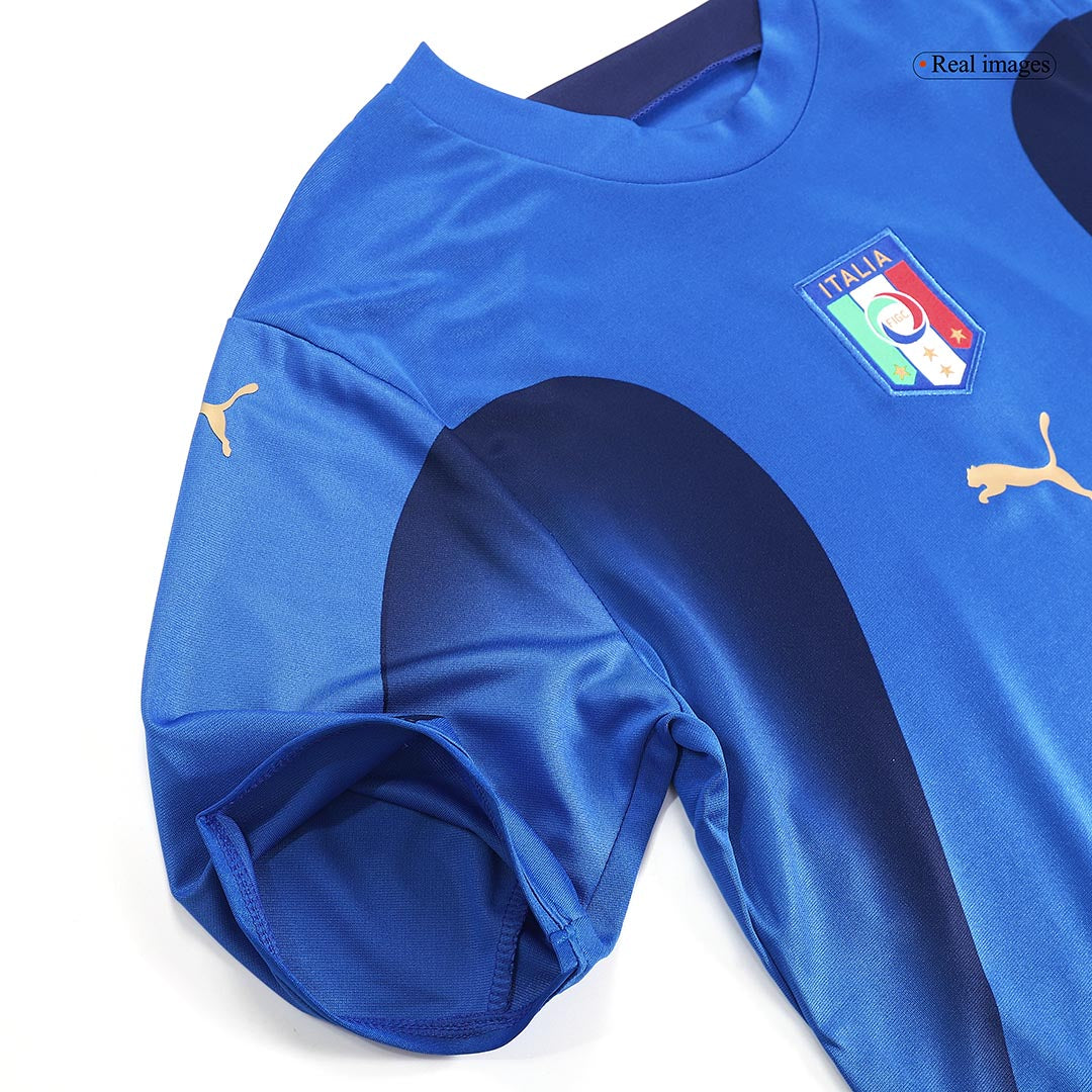 Retro 2006 Italy Home Soccer Jersey footmaillots.fr