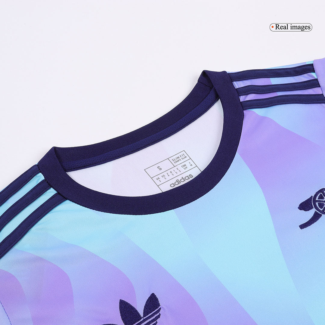 Women's Arsenal Third Away Soccer Jersey 2024/25 footmaillots.fr
