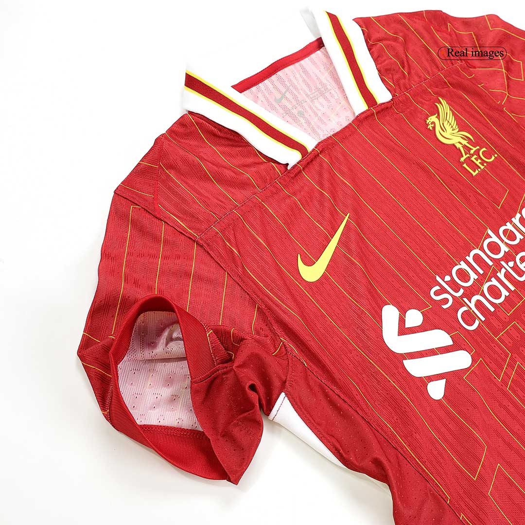 Player Version VIRGIL #4 Liverpool Home Soccer Jersey 2024/25 footmaillots.fr
