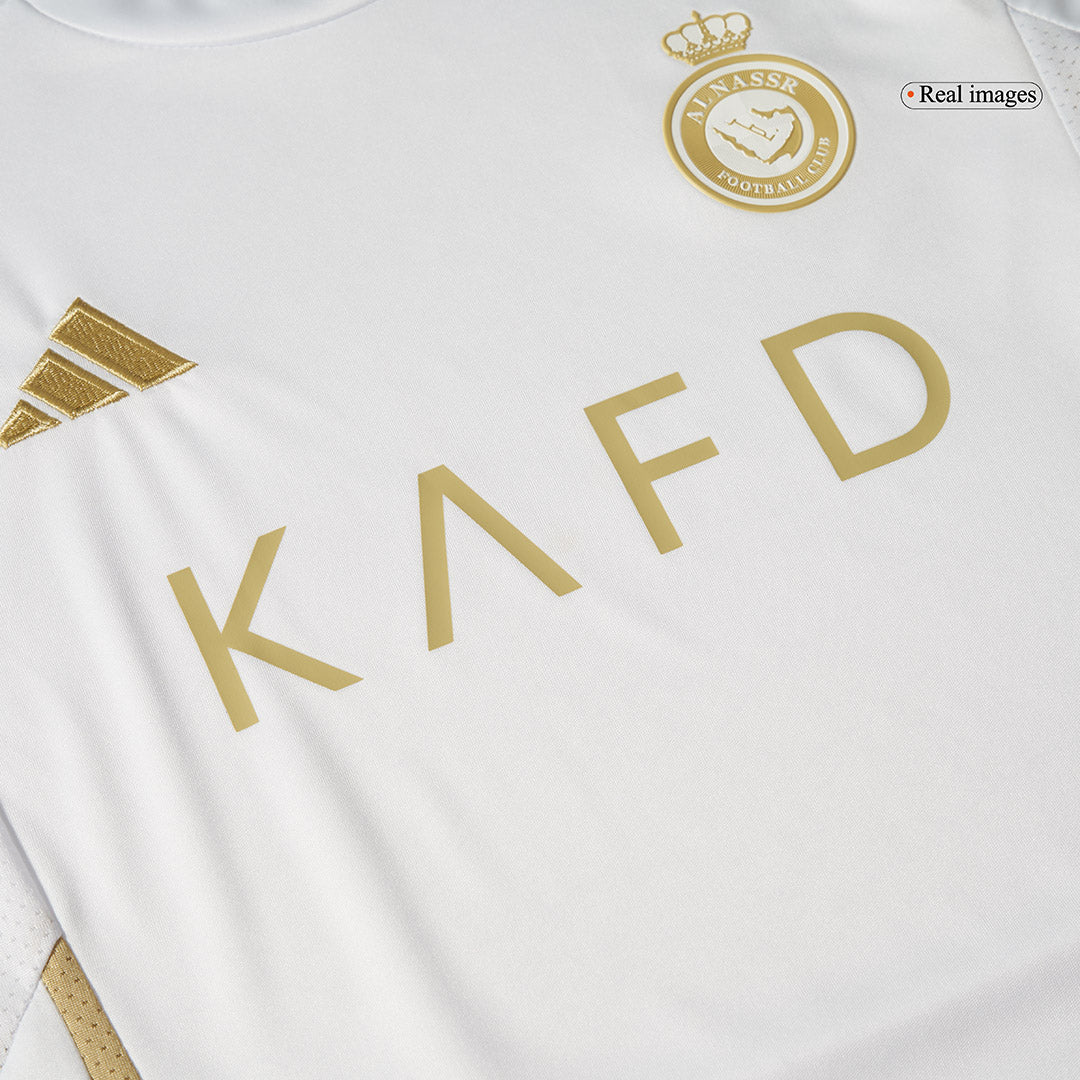 Kid's RONALDO #7 Al Nassr Third Away Soccer Jersey Kit(Jersey+Shorts) 2024/25 - ACL footmaillots.fr