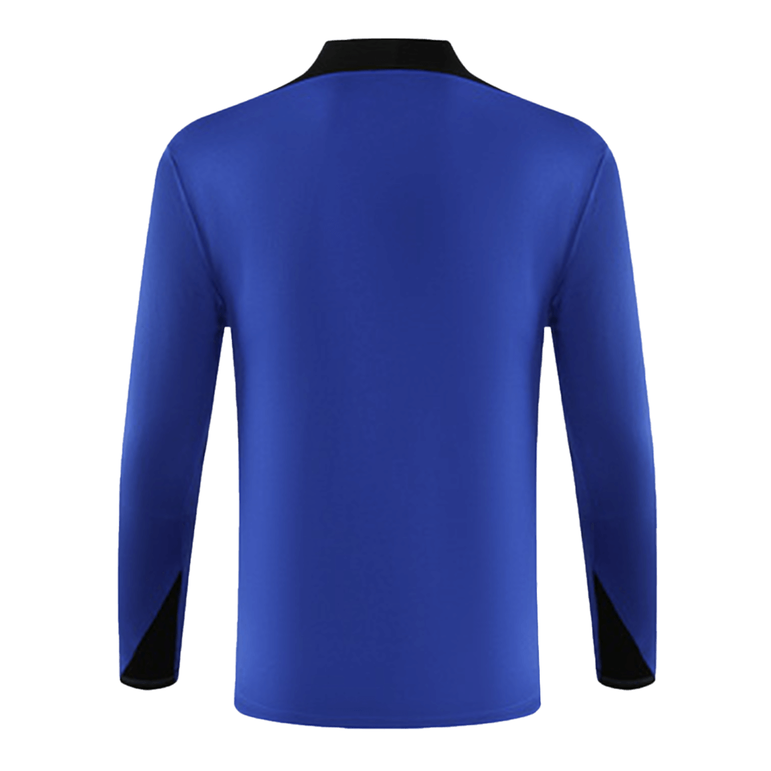 Barcelona Zipper Sweatshirt Kit(Top+Pants) 2024/25 footmaillots.fr