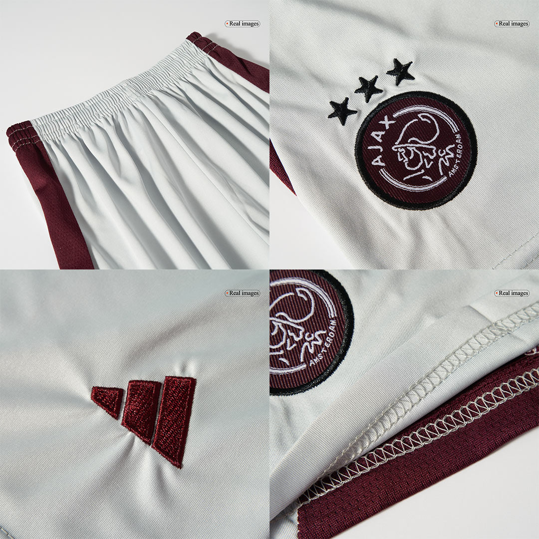Kid's Ajax Third Away Soccer Jersey Kit(Jersey+Shorts) 2024/25 footmaillots.fr