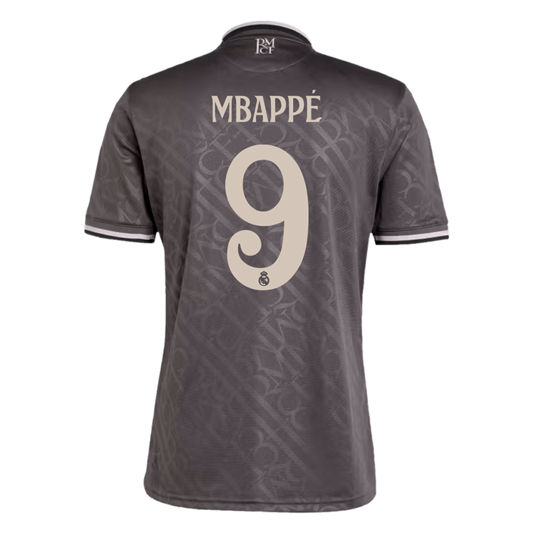 MBAPP? #9 Real Madrid Third Away Soccer Jersey 2024/25 footmaillots.fr