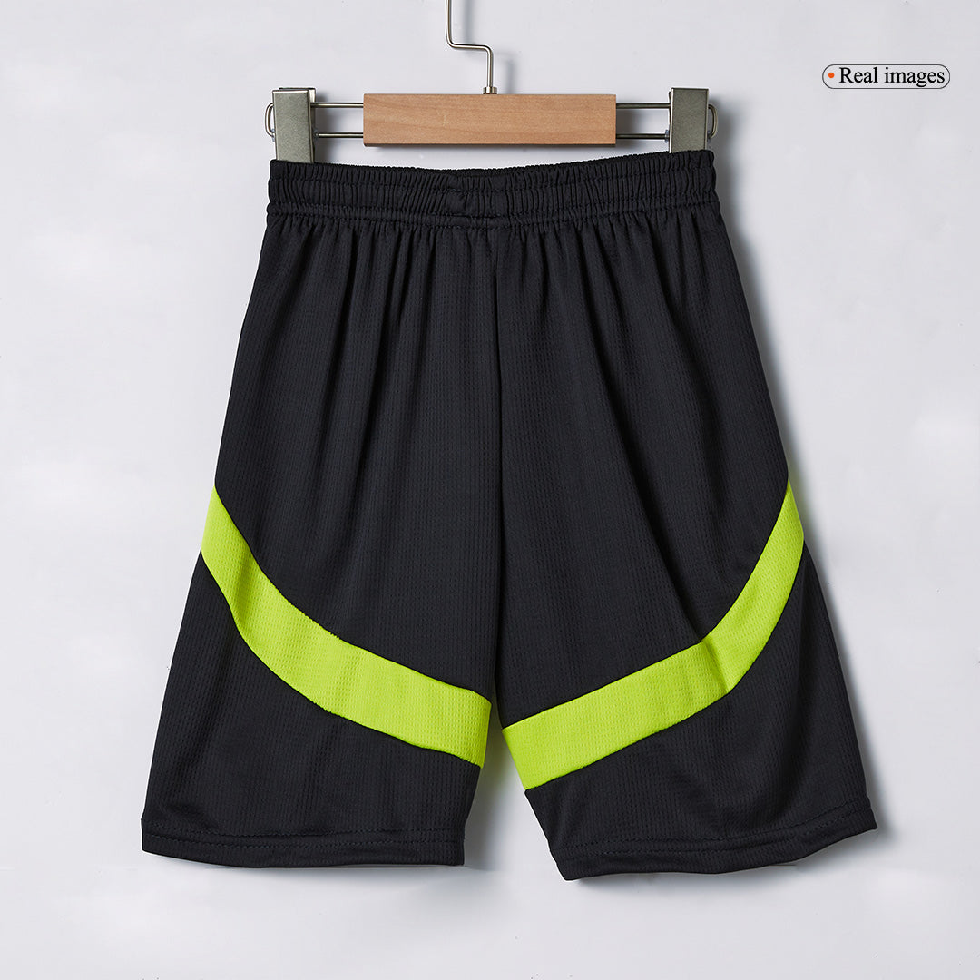 Kid's Manchester City Away Soccer Jersey Kit(Jersey+Shorts+Socks) 2024/25 footmaillots.fr