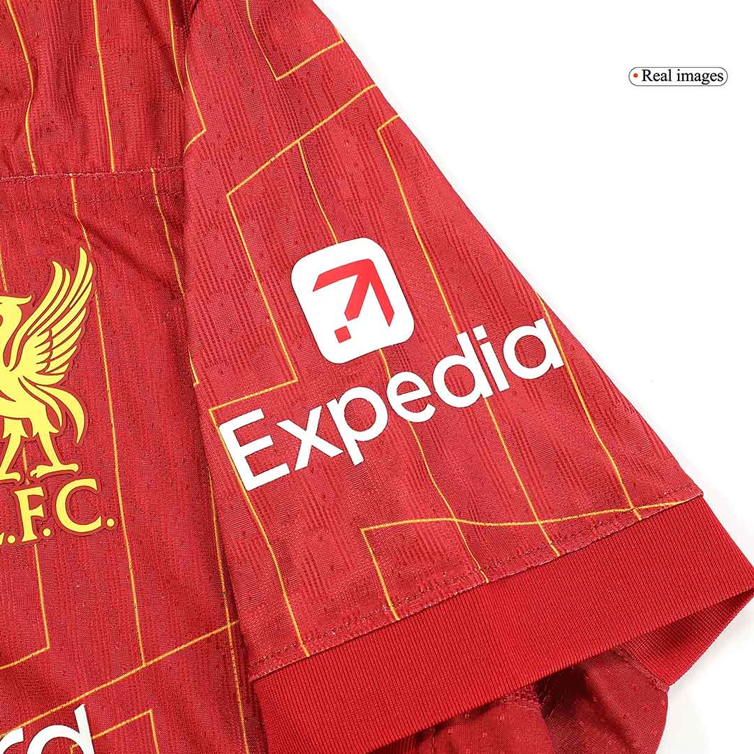 Player Version VIRGIL #4 Liverpool Home Soccer Jersey 2024/25 footmaillots.fr