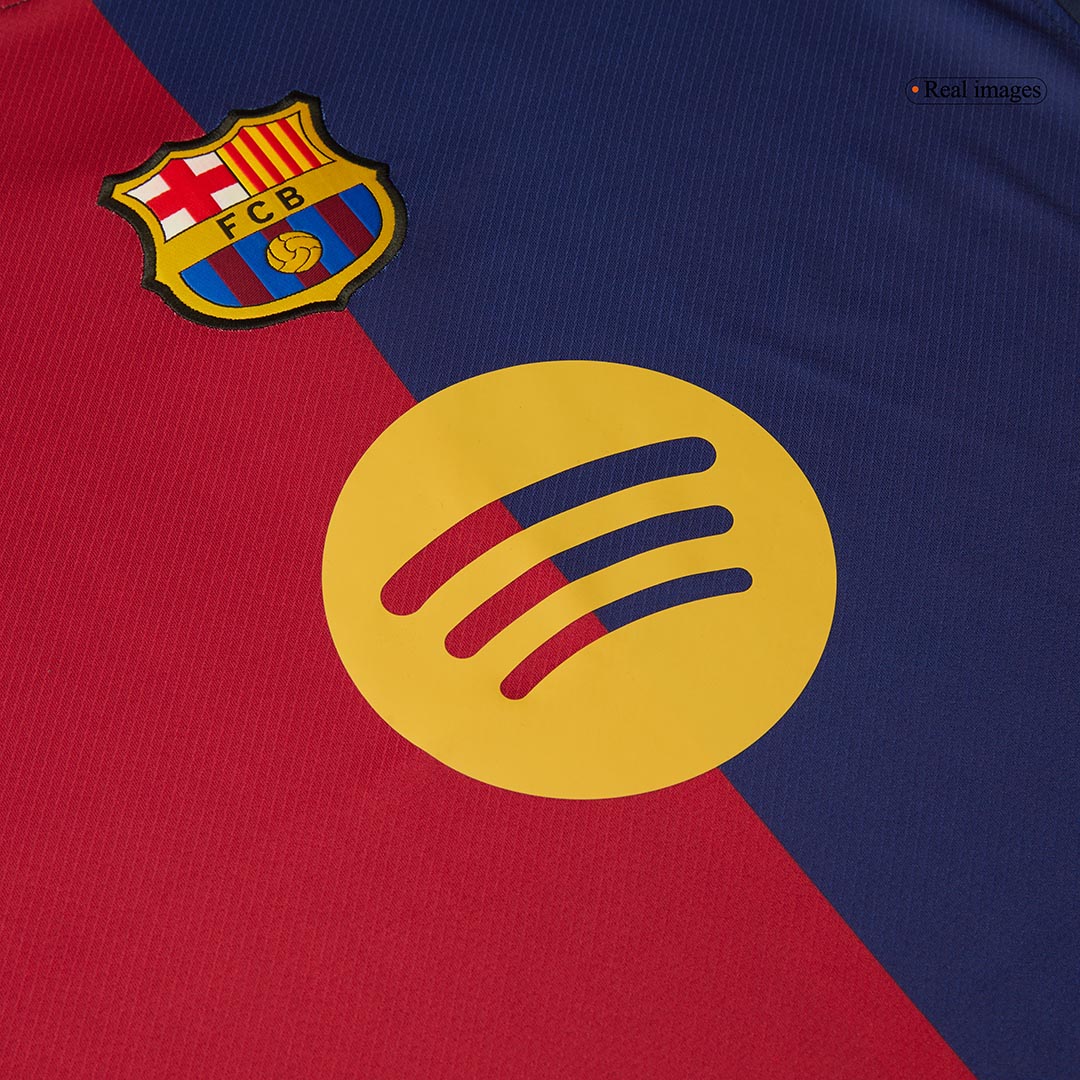 Barcelona Home Soccer Jersey 2024/25-Spotify Logo Without Text footmaillots.fr