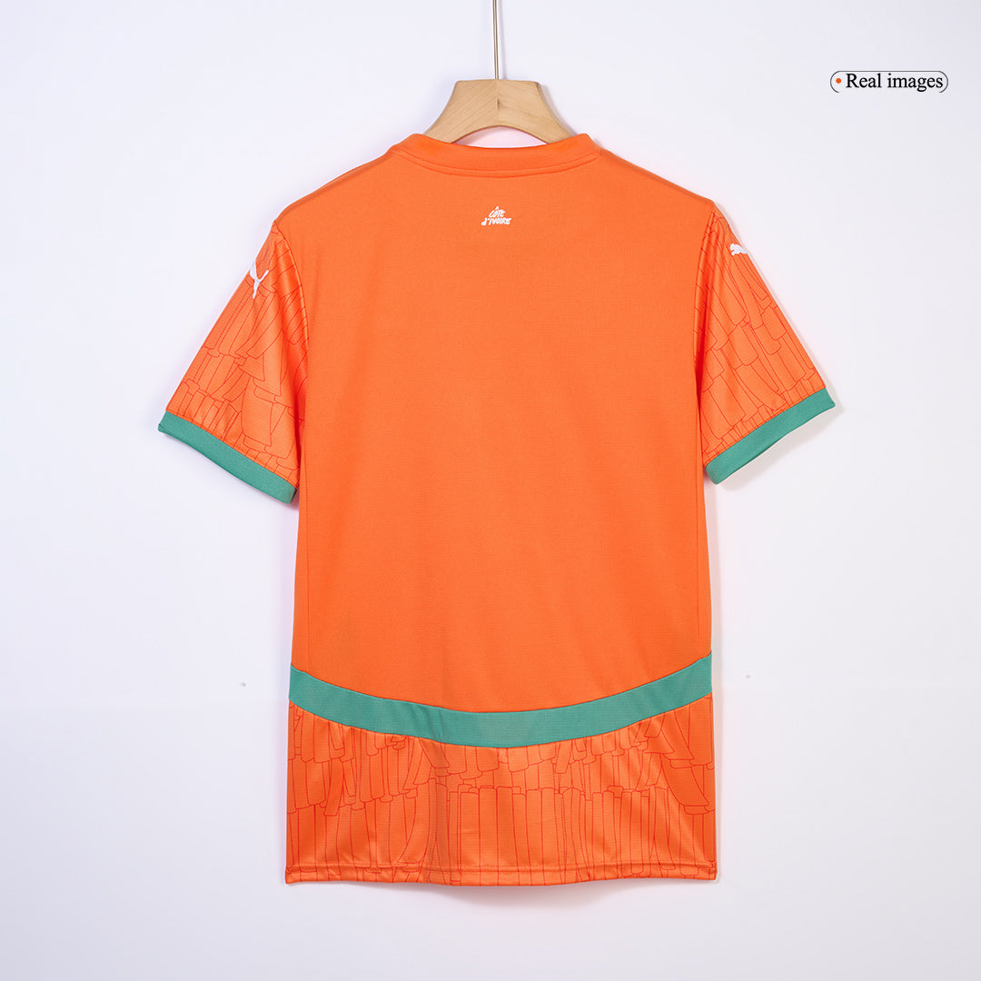 C?te d'Ivoire Home Soccer Jersey 2024/25 footmaillots.fr