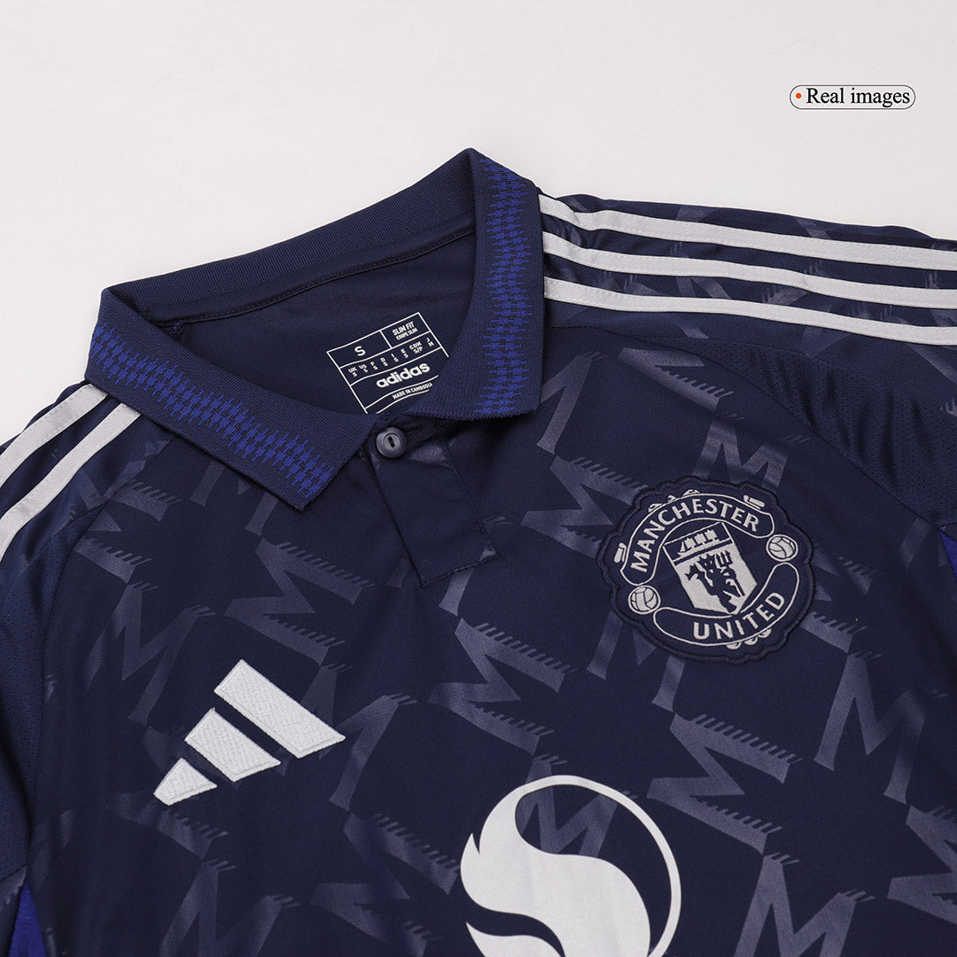 Manchester United Away Soccer Jersey 2024/25 footmaillots.fr