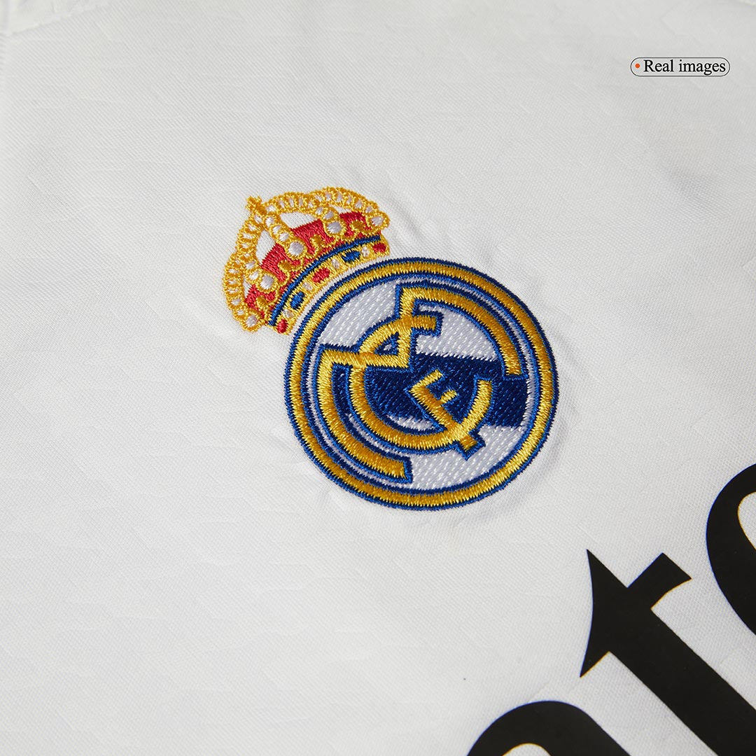 Kid's Real Madrid Home Soccer Jersey Kit(Jersey+Shorts) 2024/25 footmaillots.fr