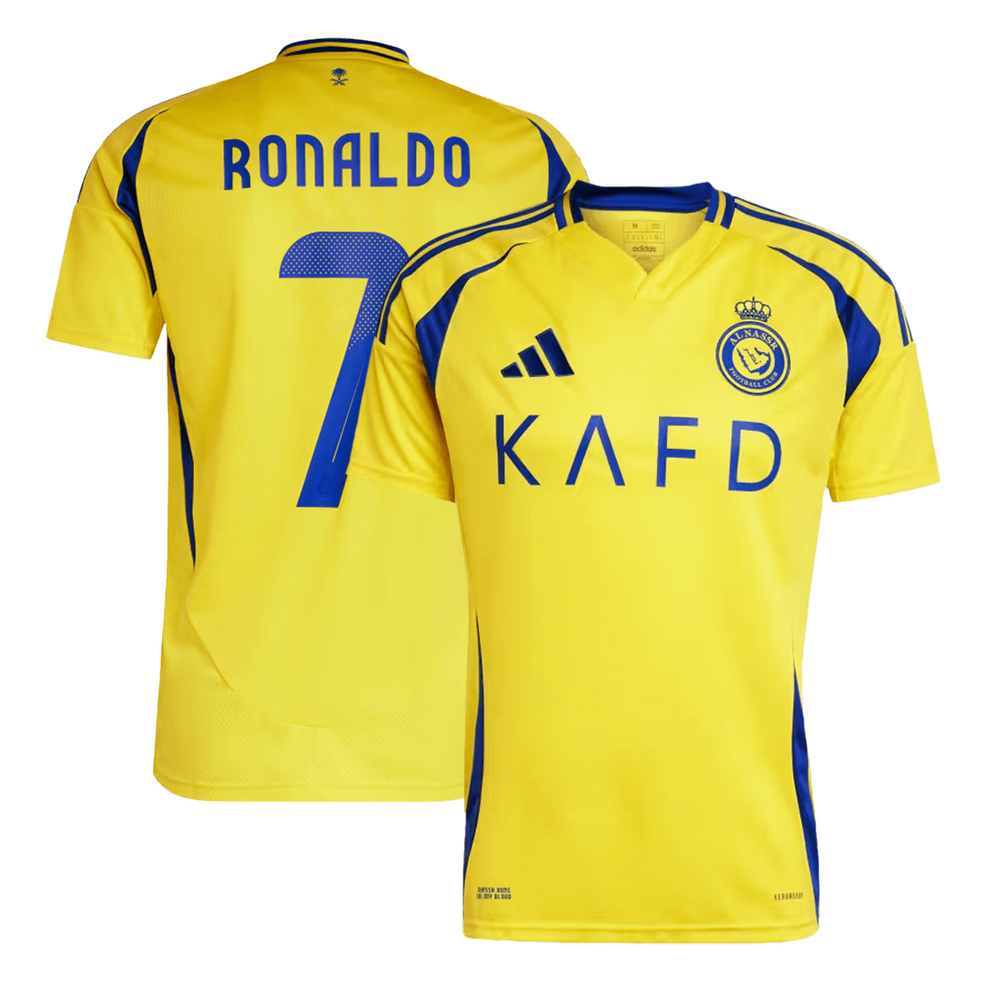 RONALDO #7 Al Nassr Home Soccer Jersey 2024/25 - ACL footmaillots.fr