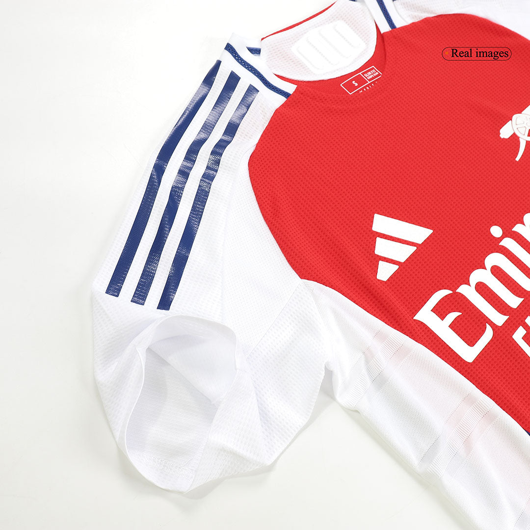 Player Version Arsenal Home Soccer Jersey Kit(Jersey+Shorts) 2024/25 footmaillots.fr