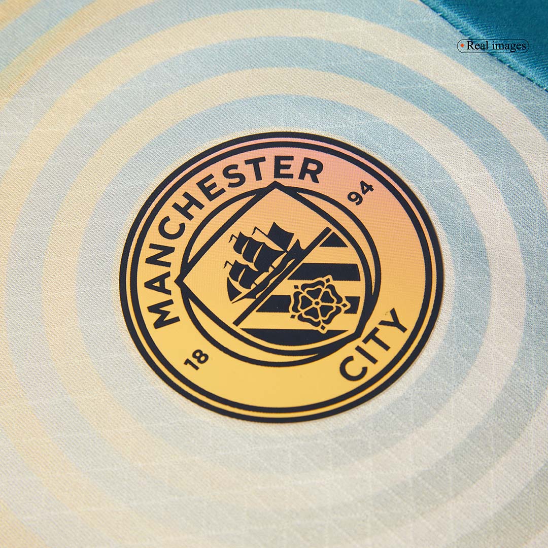 Player Version FODEN #47 Manchester City Fourth Away Soccer Jersey 2024/25 - Definitely City footmaillots.fr