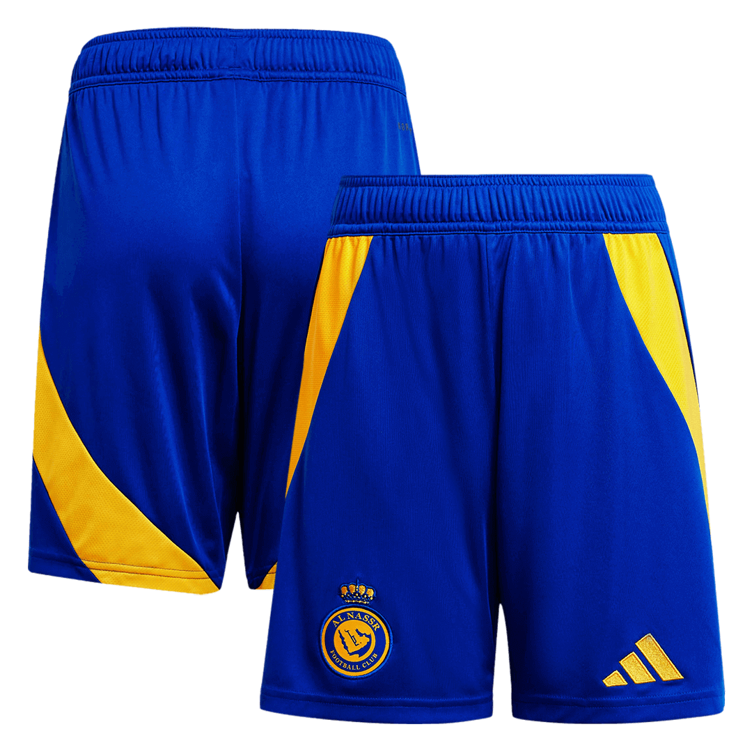 Al Nassr Home Soccer Shorts 2024/25 footmaillots.fr