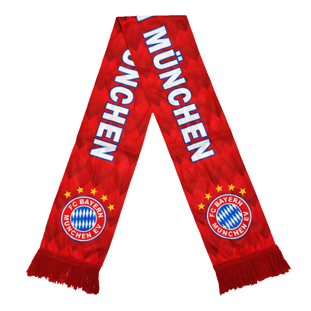 Bundesliga Bayern Scarf Red footmaillots.fr