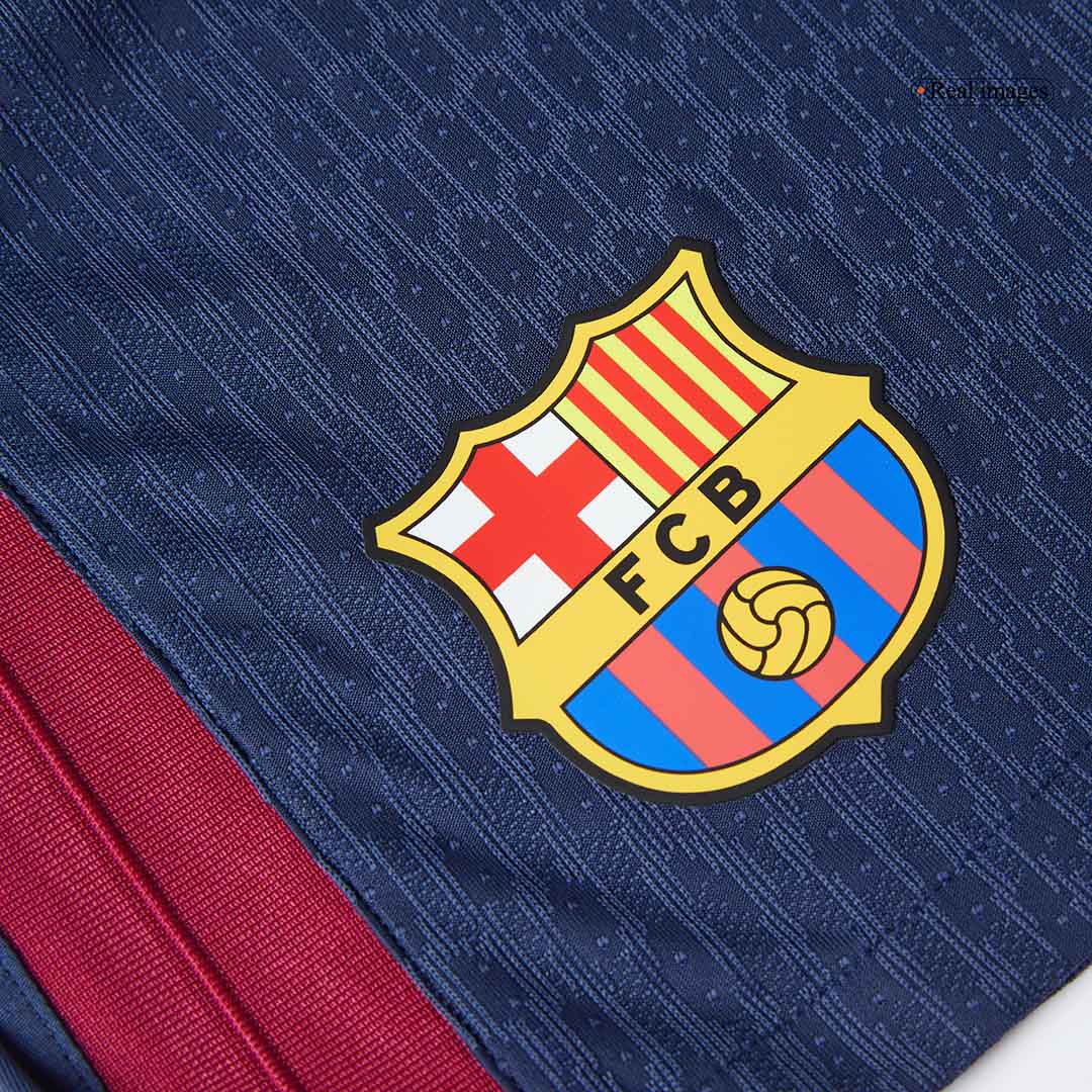 Player Version Barcelona Home Soccer Shorts 2024/25 footmaillots.fr