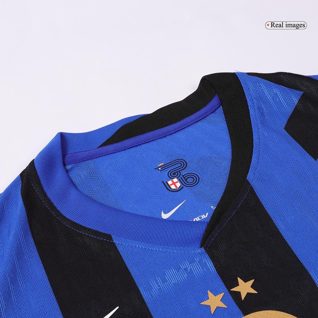 Player Version LAUTARO #10 Inter Milan Home Soccer Jersey 2024/25 footmaillots.fr