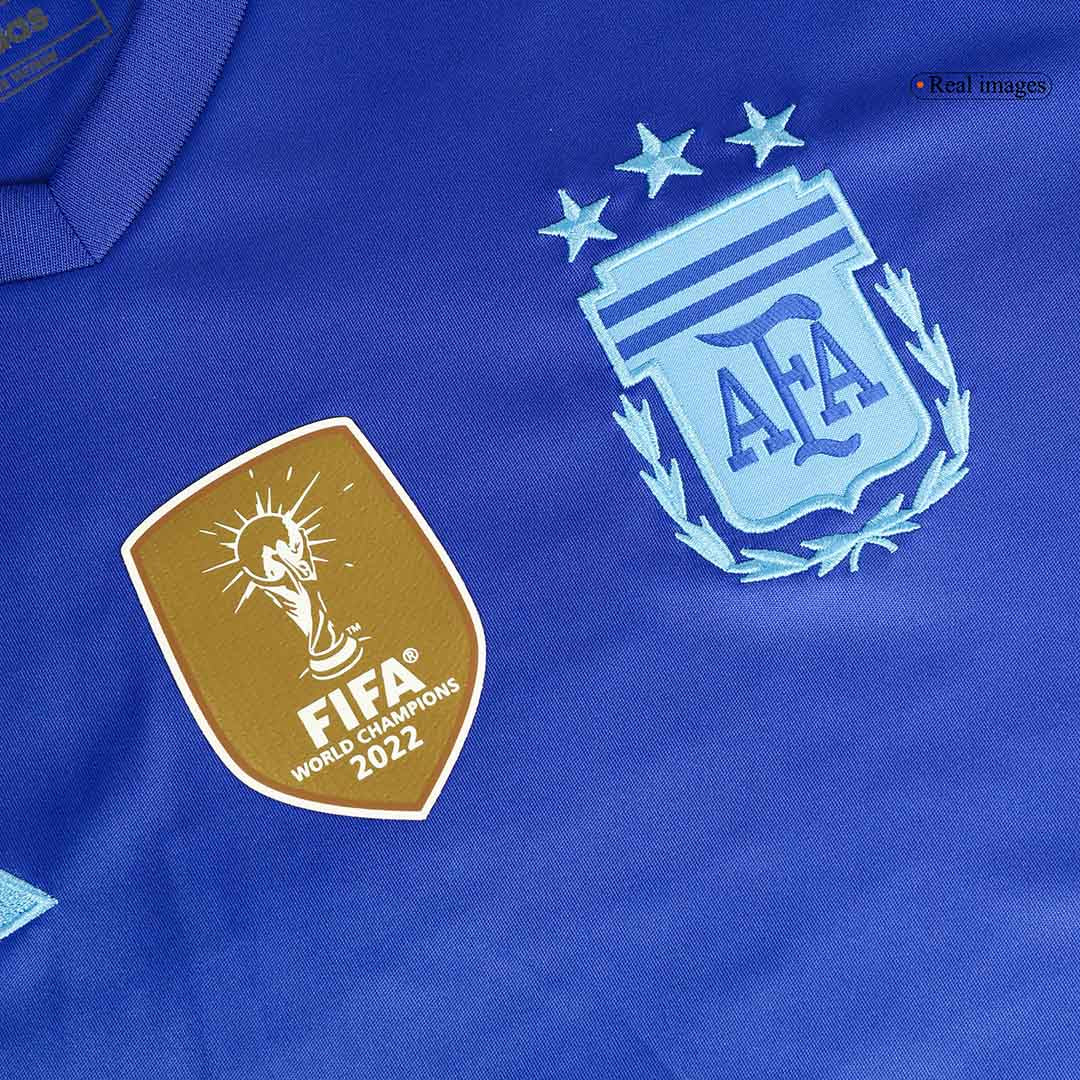 J.ALVAREZ #9 Argentina Away Soccer Jersey 2024 footmaillots.fr
