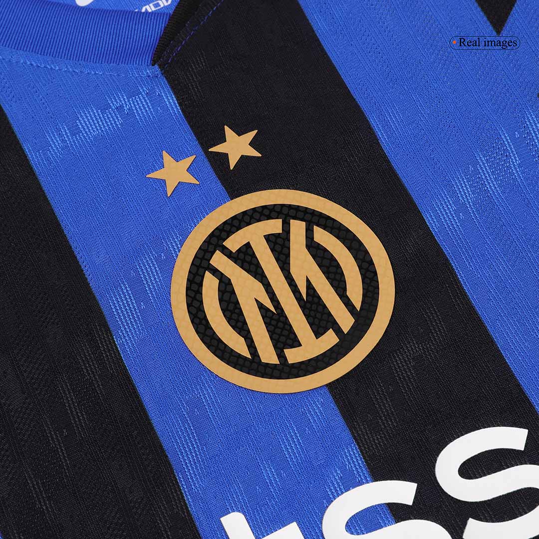 Player Version LAUTARO #10 Inter Milan Home Soccer Jersey 2024/25 footmaillots.fr