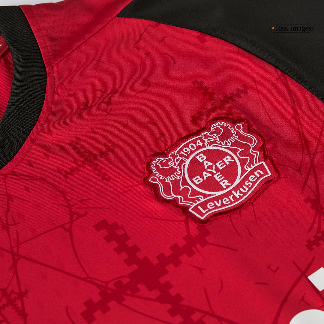 Bayer 04 Leverkusen Home Soccer Jersey 2024/25 footmaillots.fr