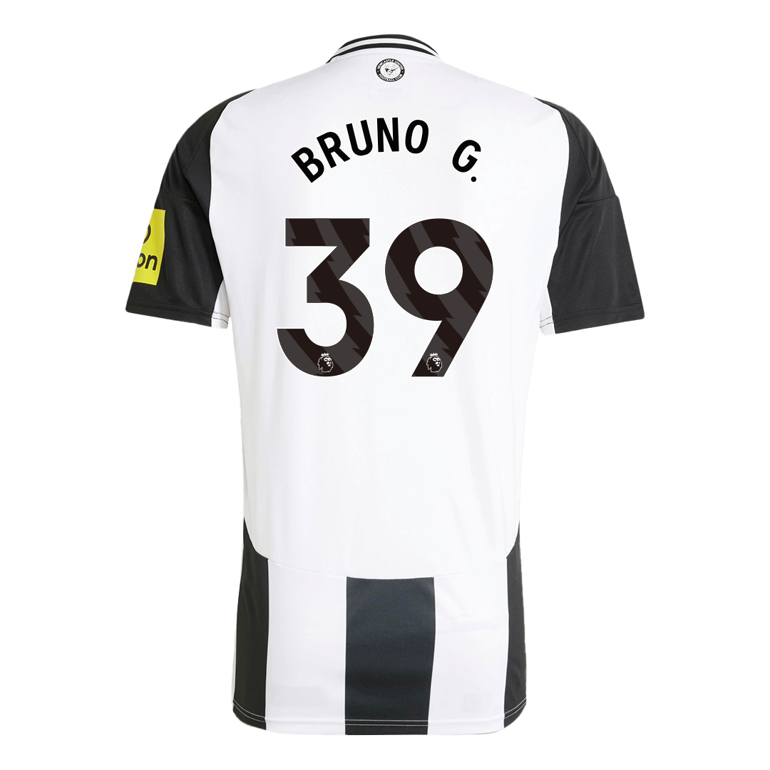 BRUNO G. #39 Newcastle United Home Soccer Jersey 2024/25 footmaillots.fr