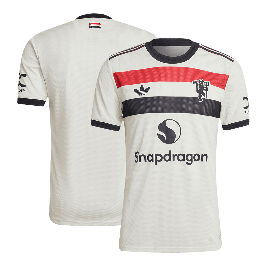 Player Version Manchester United Third Away Soccer Jersey 2024/25 footmaillots.fr