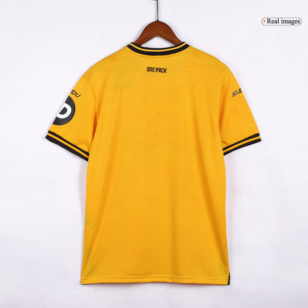 Wolverhampton Wanderers Home Soccer Jersey 2024/25 footmaillots.fr