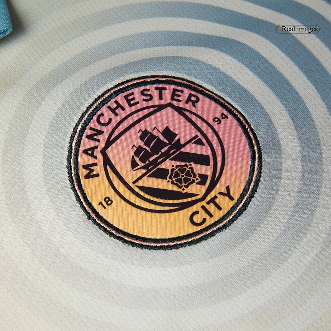 DE BRUYNE #17 Manchester City Fourth Away Soccer Jersey 2024/25 - Definitely City footmaillots.fr