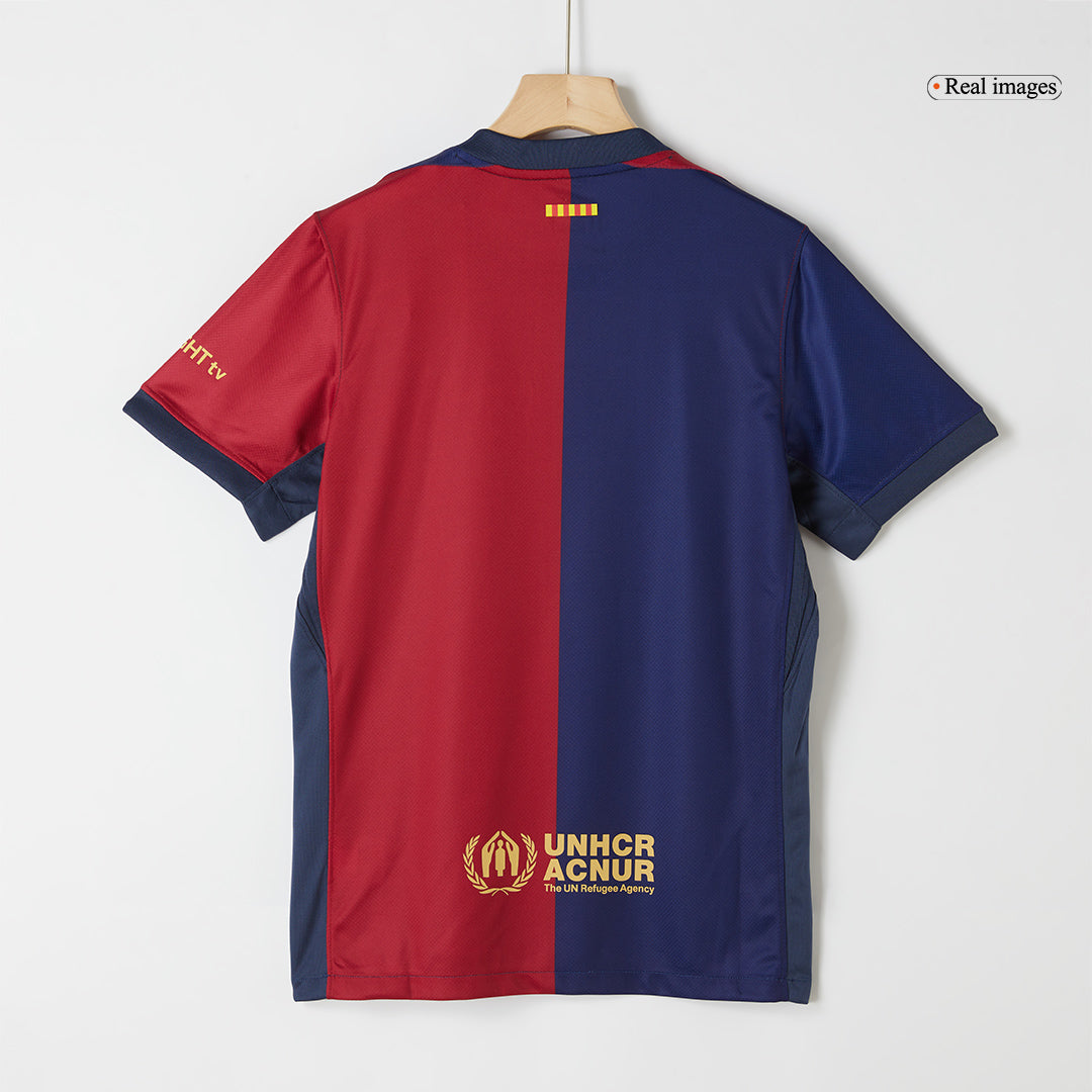 Barcelona Home Soccer Jersey 2024/25-Spotify Logo Without Text footmaillots.fr