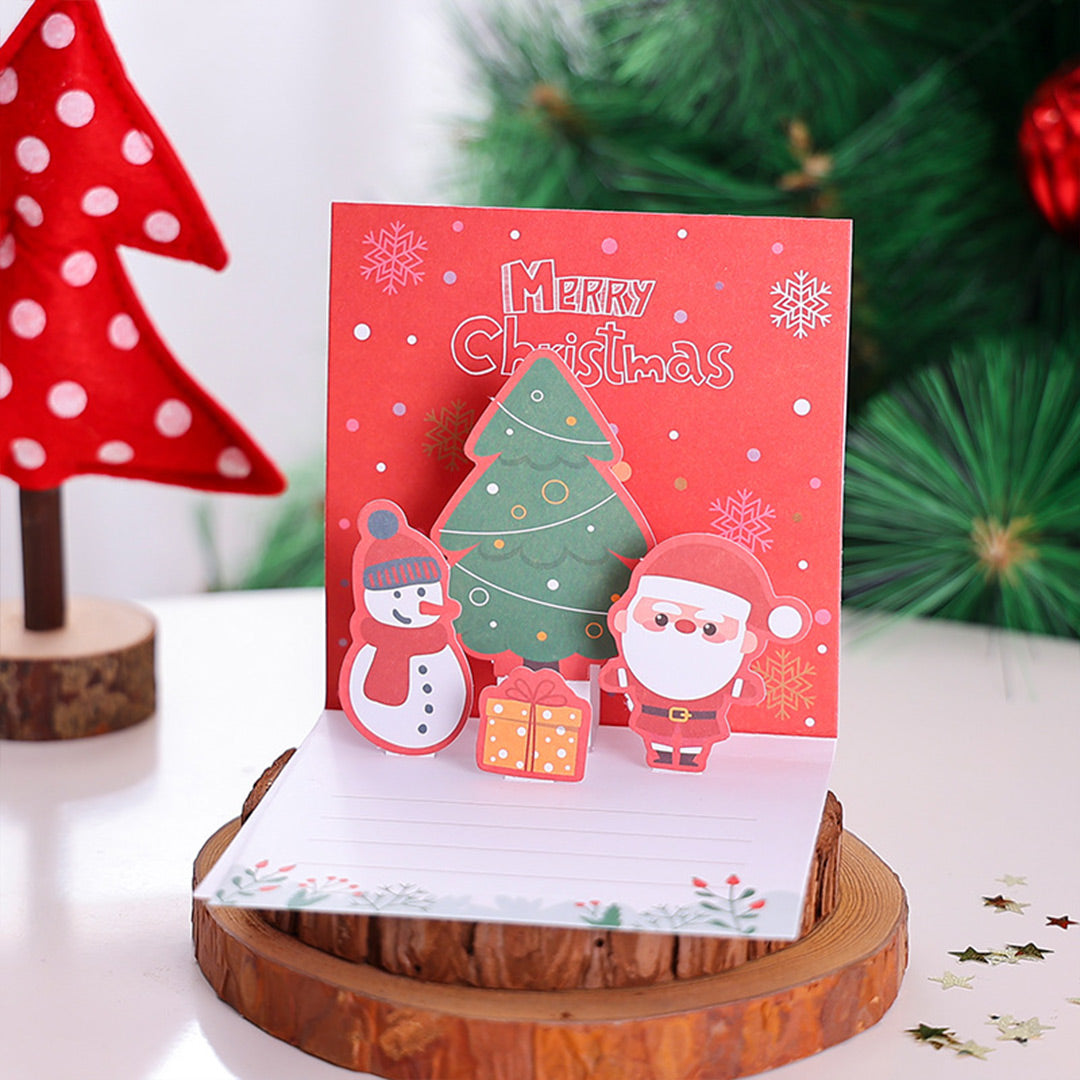 1 Pcs Random Style Personalized Christmas Greeting Card footmaillots.fr