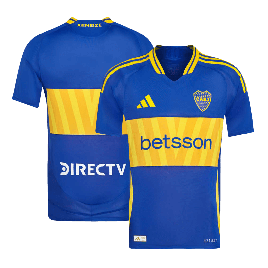 Player Version Boca Juniors Home Soccer Jersey 2024/25 footmaillots.fr