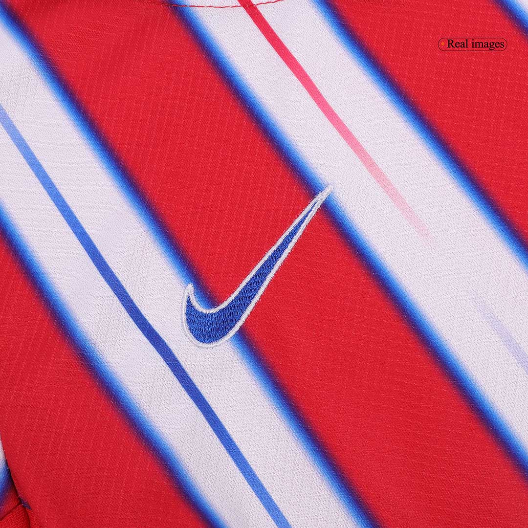 Kid's Atletico Madrid Home Soccer Jersey Kit(Jersey+Shorts) 2024/25 footmaillots.fr