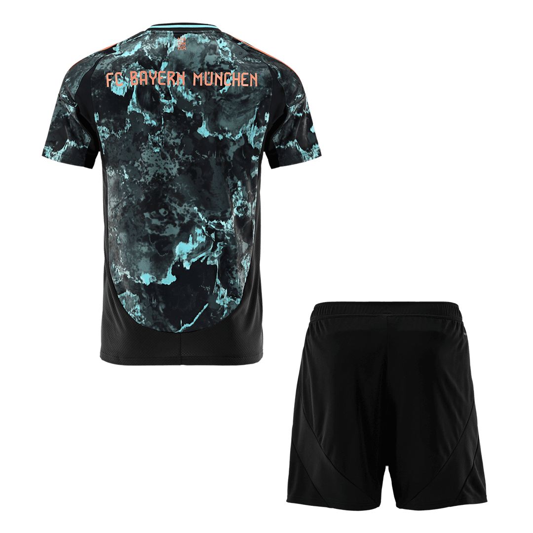 Bayern Munich Away Soccer Jersey Kit(Jersey+Shorts) 2024/25 footmaillots.fr