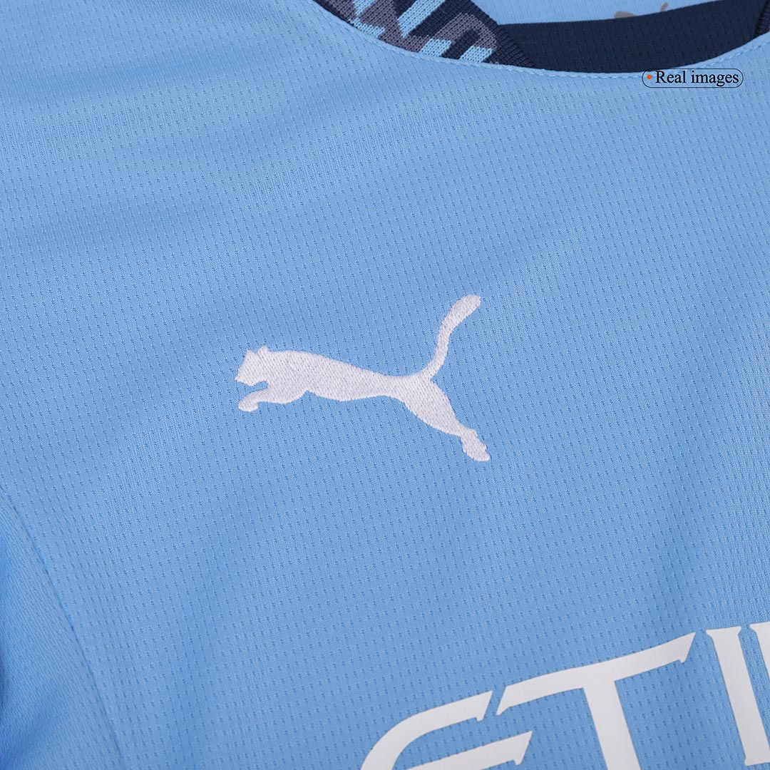 Women's Manchester City Home Soccer Jersey 2024/25 footmaillots.fr
