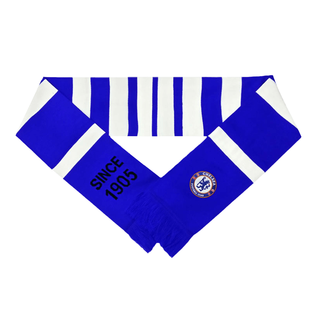 Chelsea Soccer knitting Scarf Blue&White footmaillots.fr