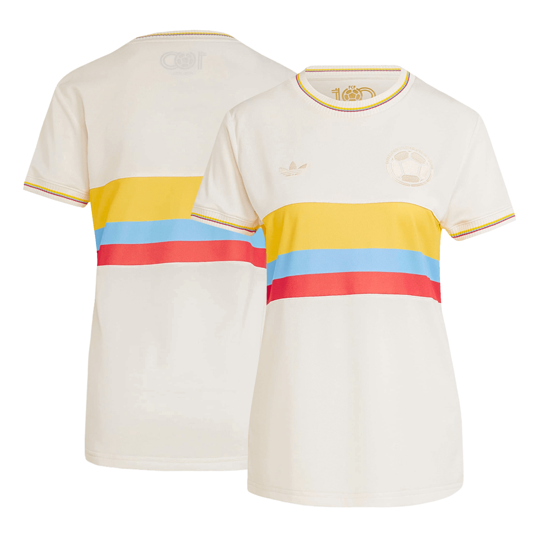 Women's Colombia Soccer Jersey 2024 - 100th Anniversary footmaillots.fr