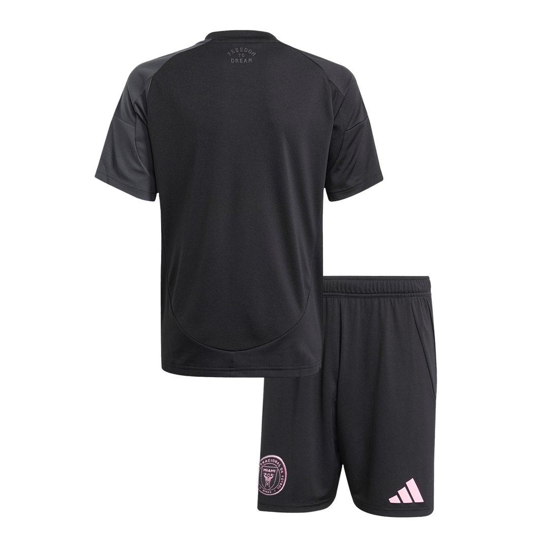 Kid's Inter Miami CF Away Soccer Jersey Kit(Jersey+Shorts) 2025 footmaillots.fr
