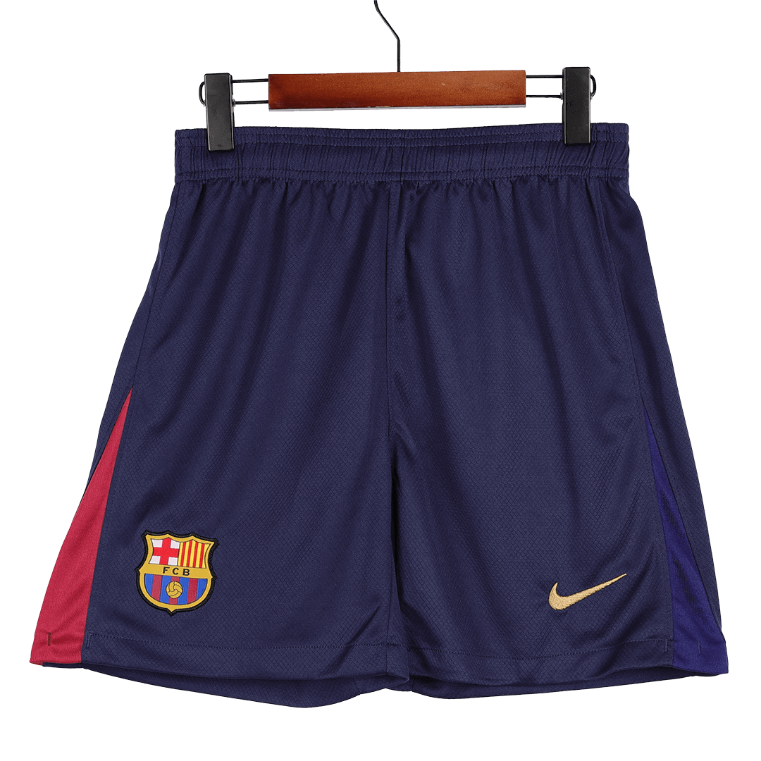 Barcelona Home Soccer Shorts 2024/25 footmaillots.fr