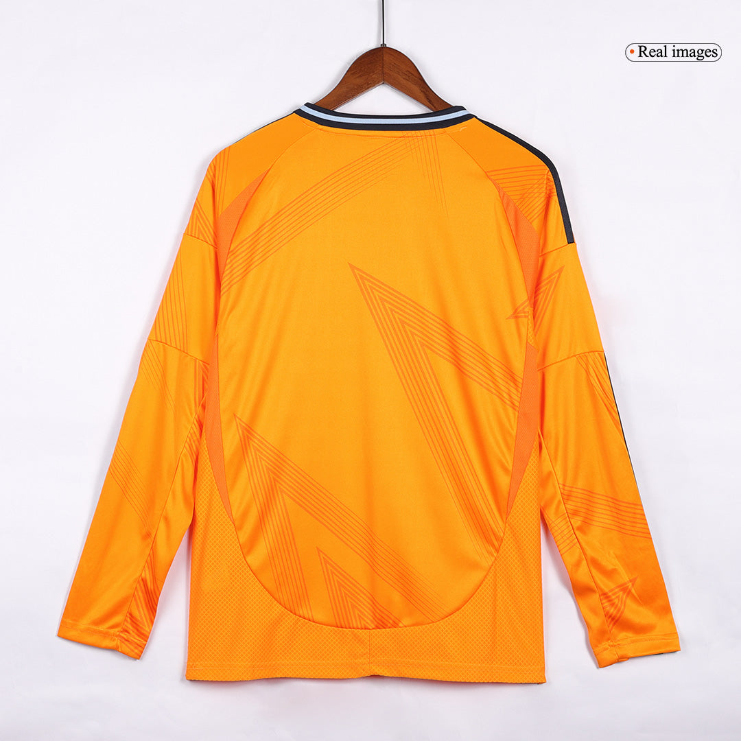 Real Madrid Away Long Sleeve Soccer Jersey 2024/25 footmaillots.fr