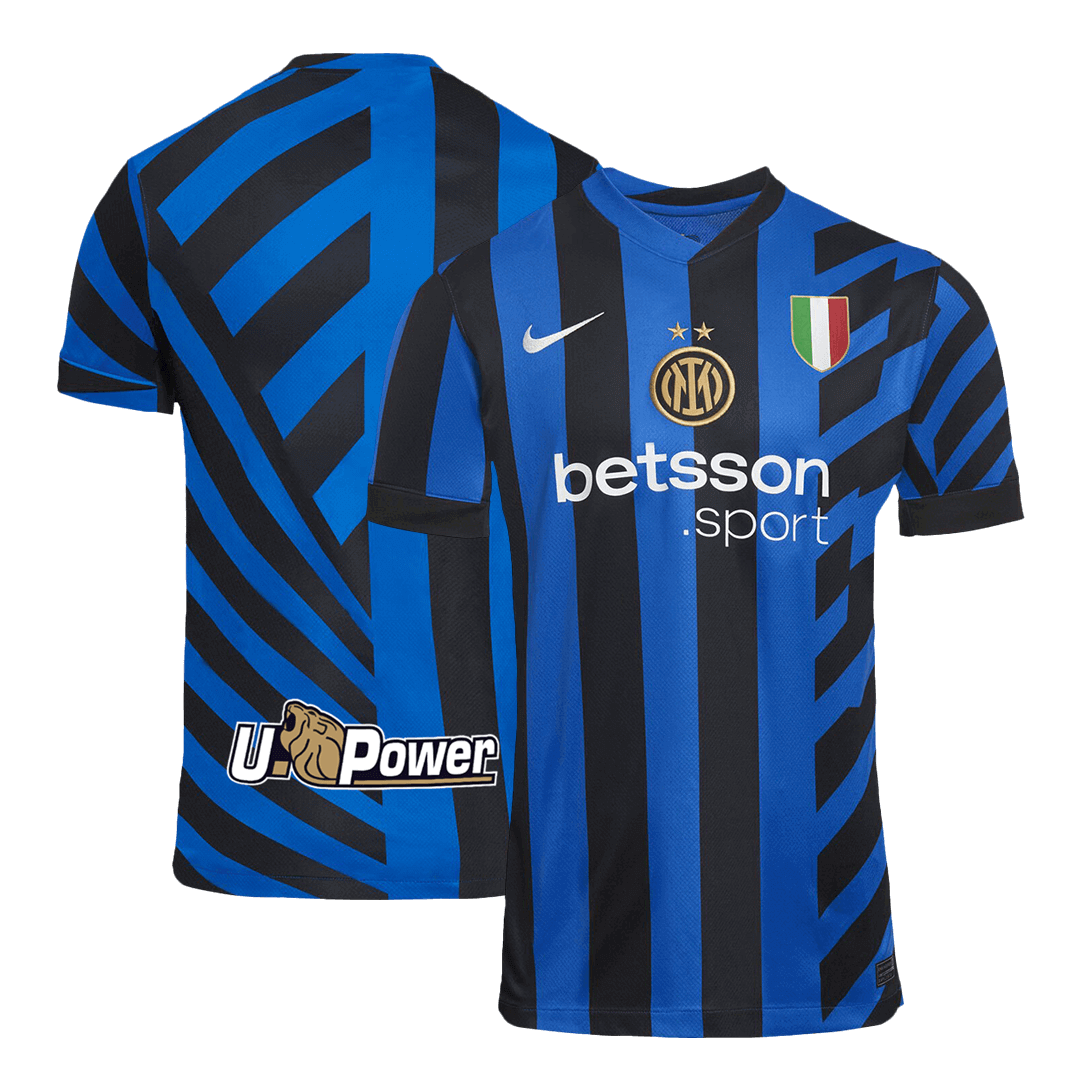 Inter Milan Home Soccer Jersey 2024/25 footmaillots.fr