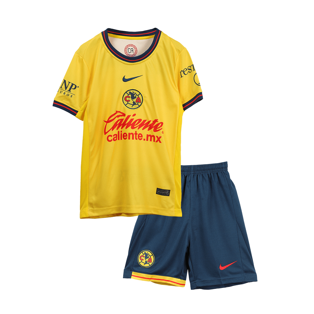 Kid's Club America Home Soccer Jersey Kit(Jersey+Shorts) 2024/25 footmaillots.fr