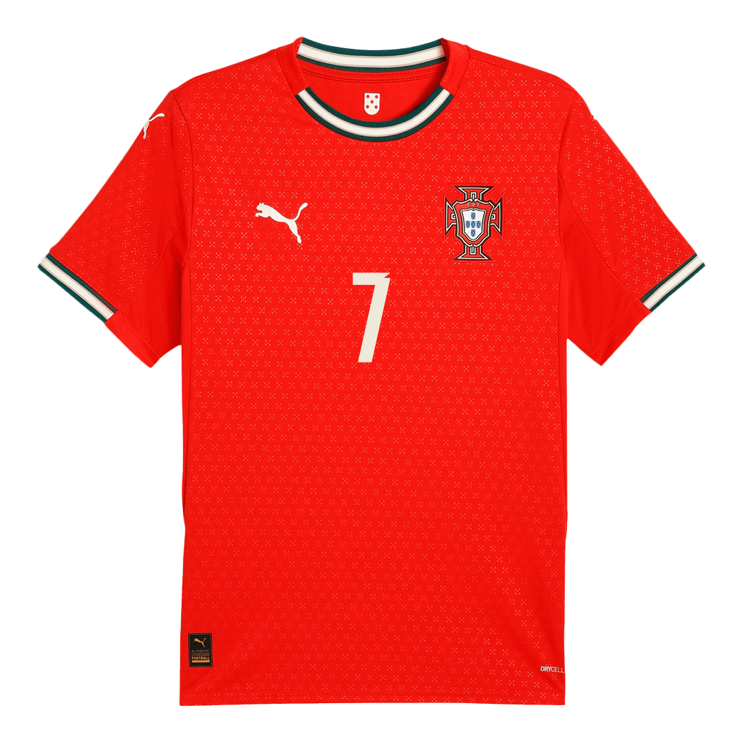 RONALDO #7 Portugal Home Soccer Jersey 2025 footmaillots.fr