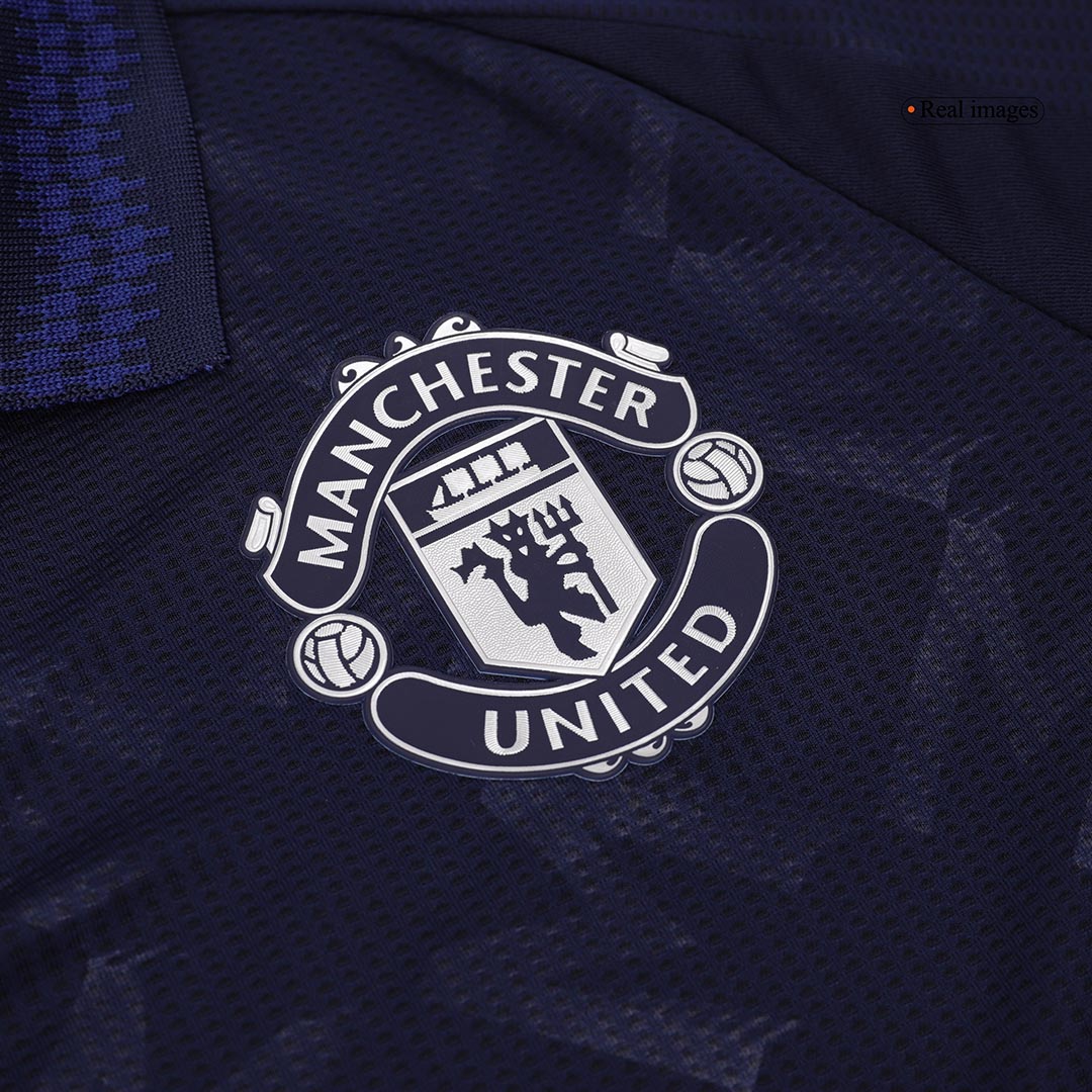 Player Version GARNACHO #17 Manchester United Away Soccer Jersey 2024/25 footmaillots.fr
