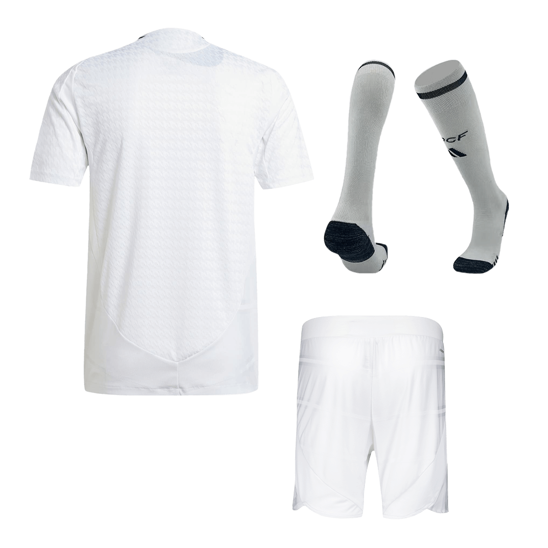 Player Version Real Madrid Home Soccer Jersey Kit(Jersey+Shorts+Socks) 2024/25 footmaillots.fr