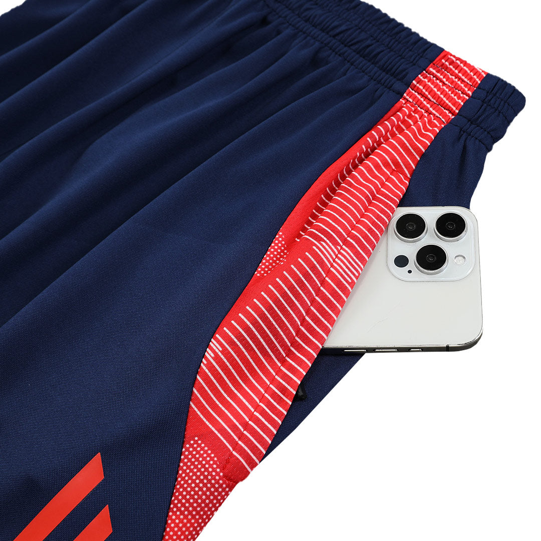 Manchester United Pre-Match Soccer Jersey Vest Kit(Jersey+Shorts) 2024/25 footmaillots.fr