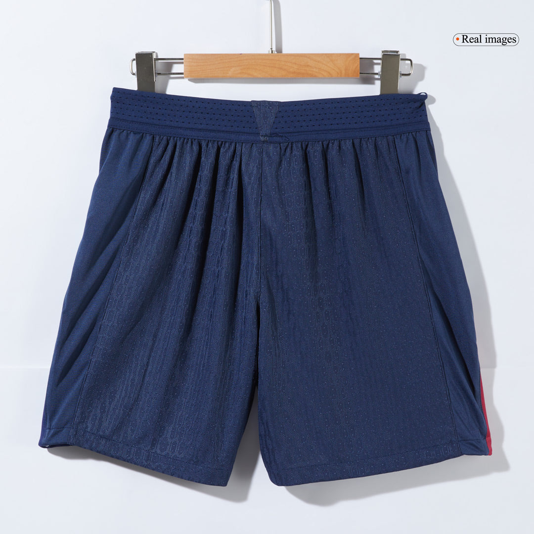 Player Version Barcelona Home Soccer Shorts 2024/25 footmaillots.fr