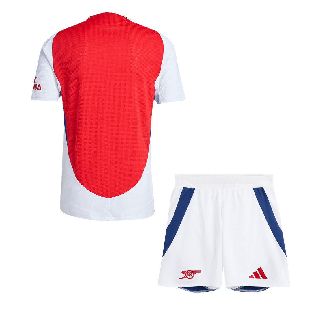 Player Version Arsenal Home Soccer Jersey Kit(Jersey+Shorts) 2024/25 footmaillots.fr